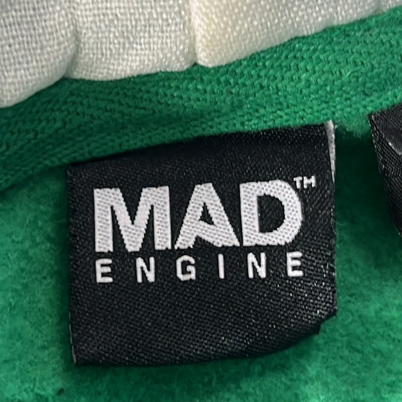 Mad engine green ugly holiday sweater women’s size XXL - Picture 5 of 8